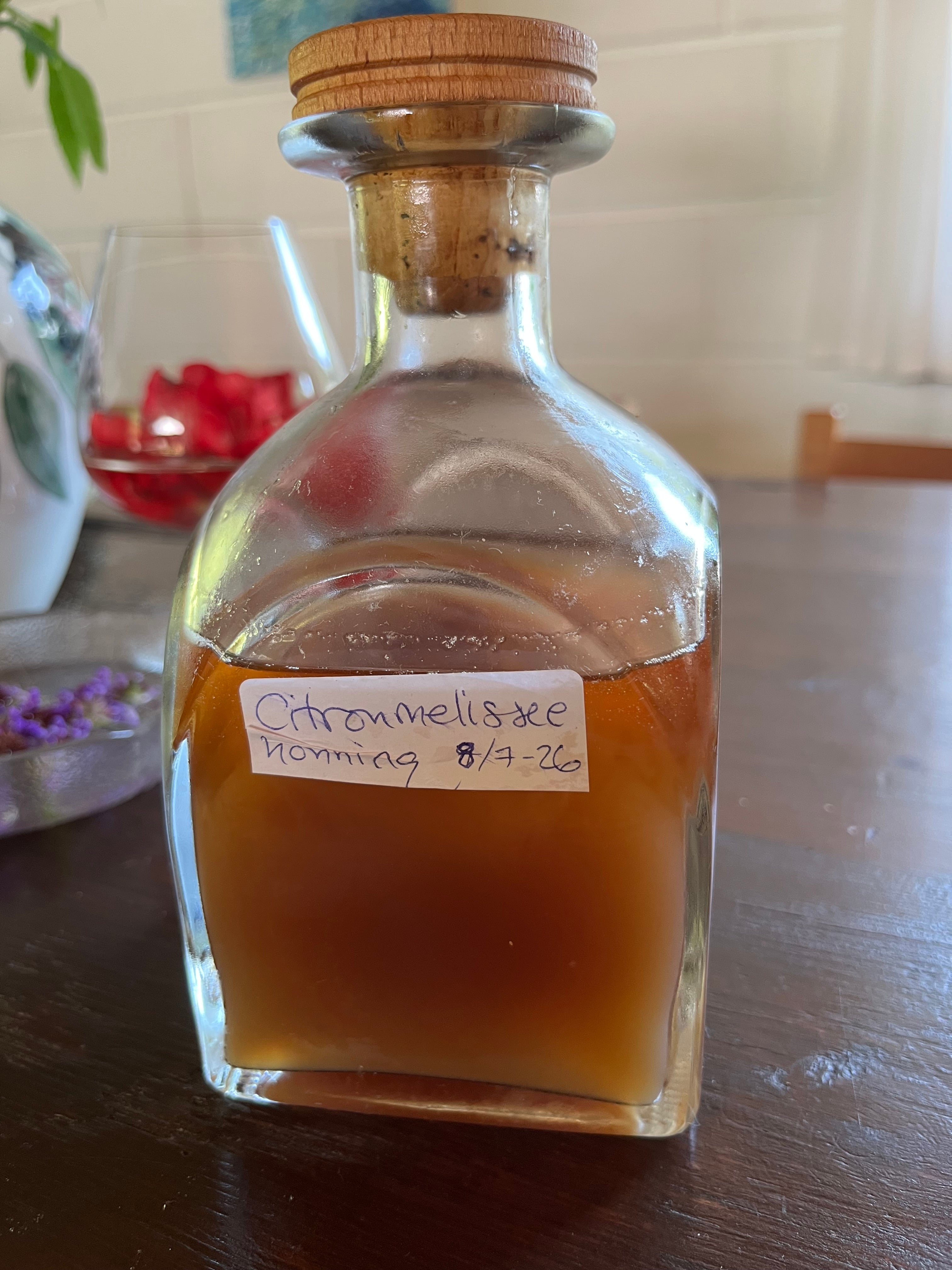 Billede af citronmelissehonning